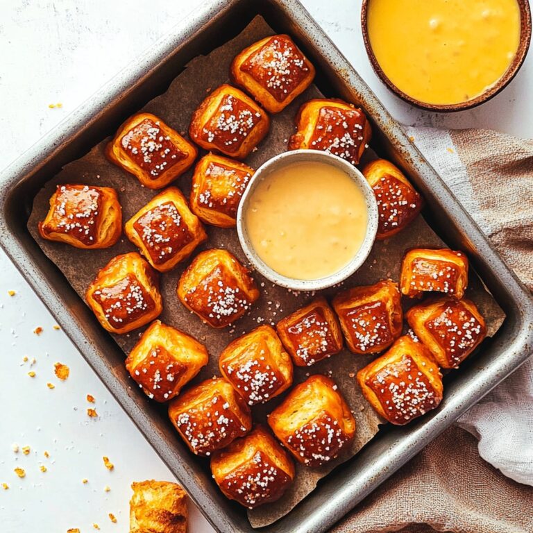 Buttery Soft Pretzel Bites Recipe