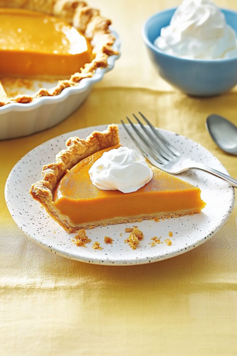 Rustic Julia Child Pumpkin Pie Recipe