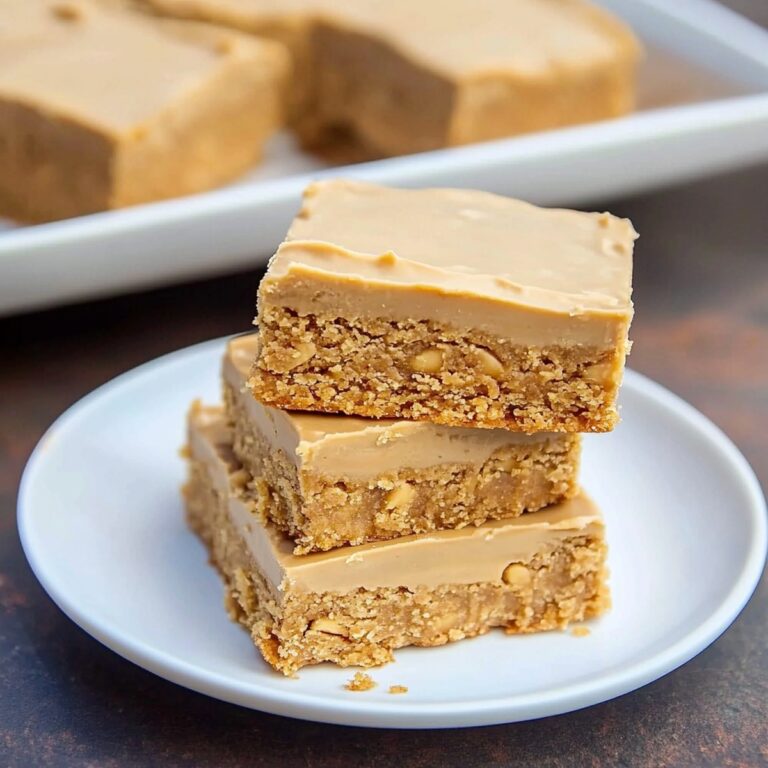 No-Bake Double Peanut Butter Bars Recipe