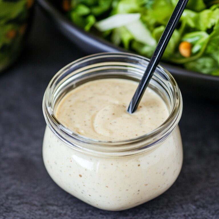 Creamy Caesar Salad Dressing Recipe