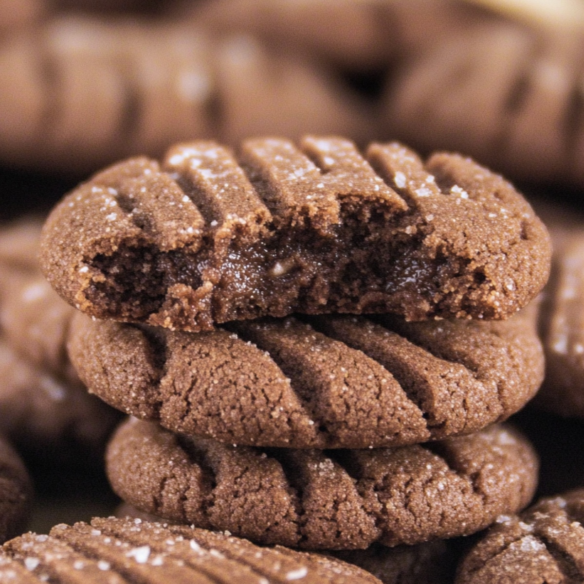 Chocolate Peanut Butter Cookies Recipe