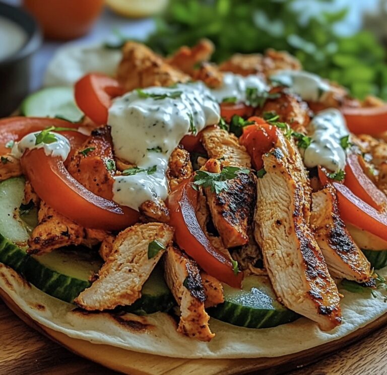Authentic Greek Chicken Gyros Recipe