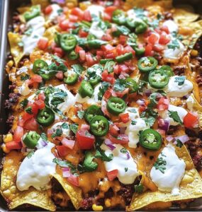 Sheet Pan Nachos Recipe