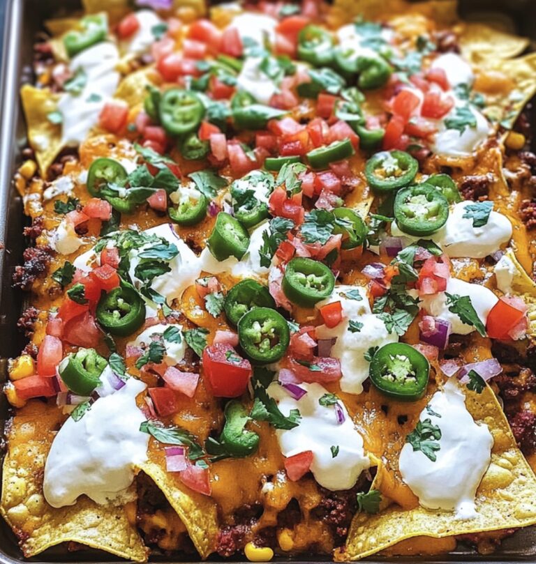 Sheet Pan Nachos Recipe