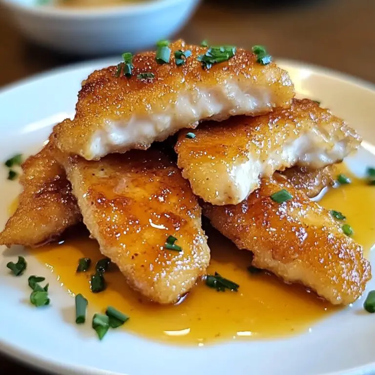 Air Fryer Honey Butter Garlic Chicken Tenders Recipe