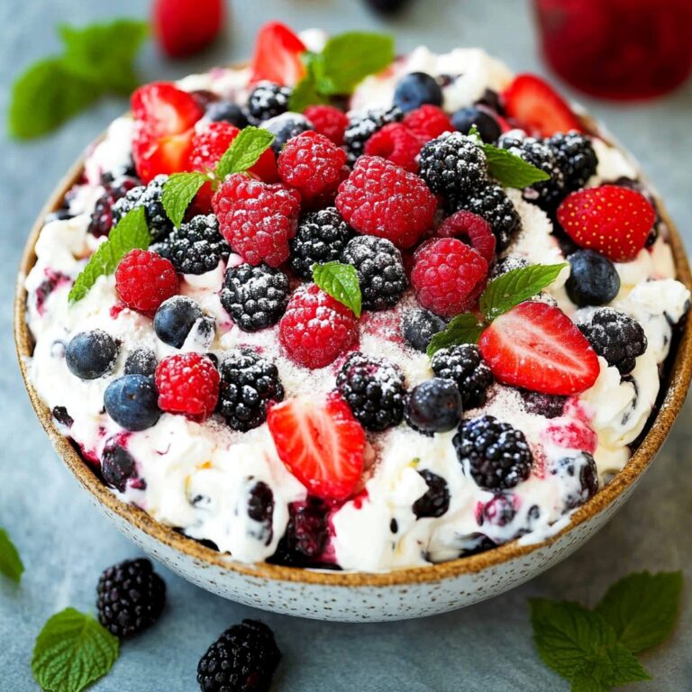 Berry Cheesecake Salad Recipe