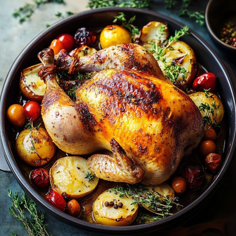 Oven-Roasted Chicken Recipe