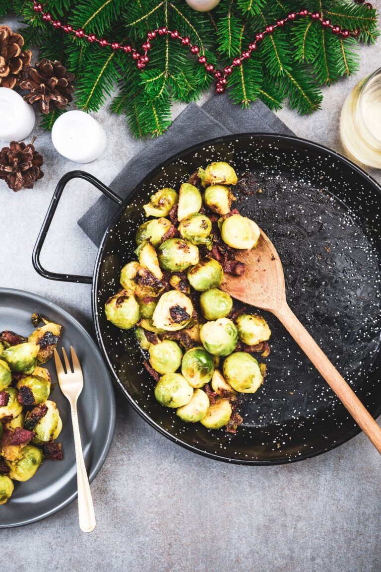 Crispy Michael Symon Brussel Sprouts Bacon Recipe