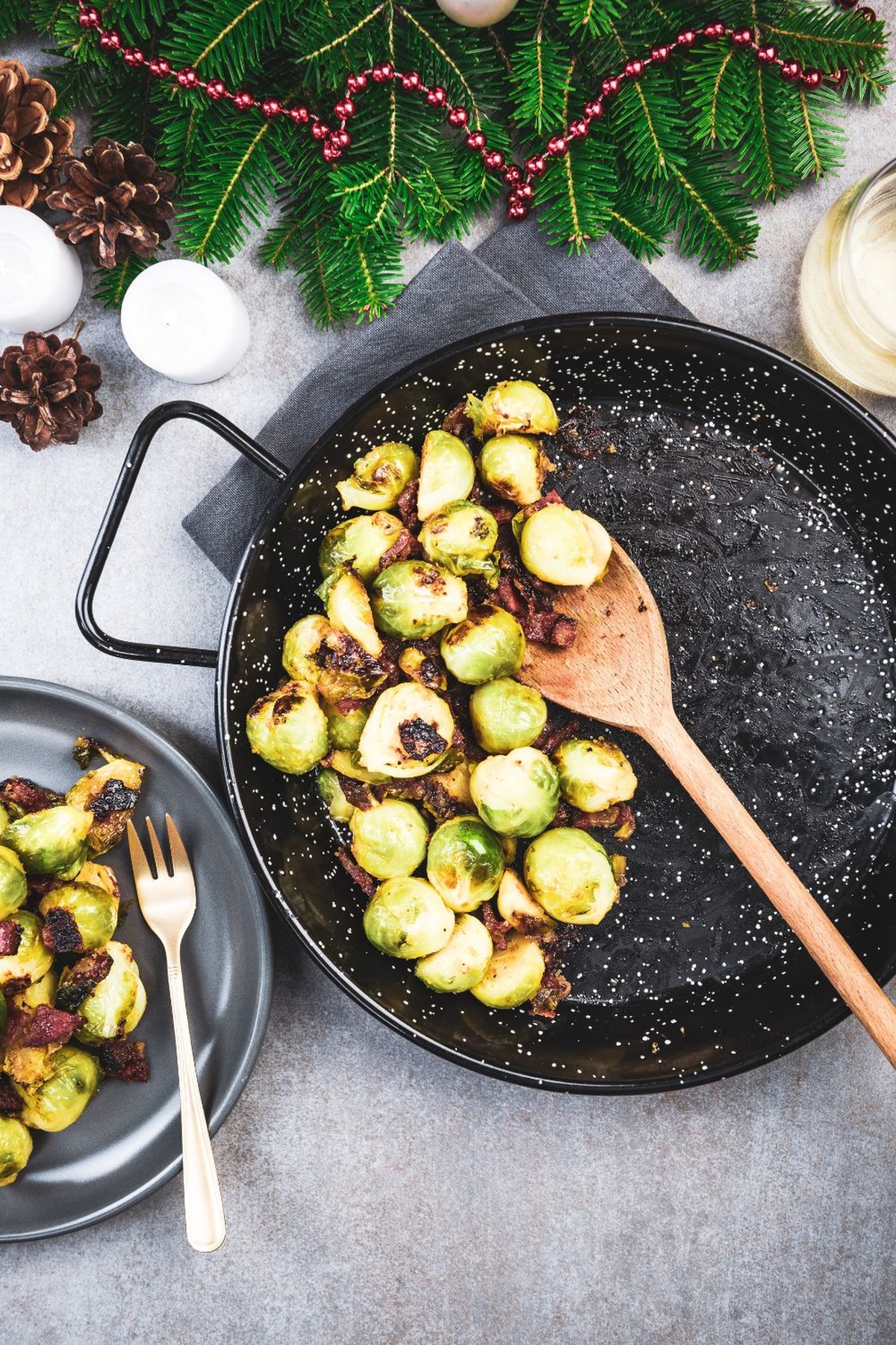 Crispy Michael Symon Brussel Sprouts Bacon Recipe