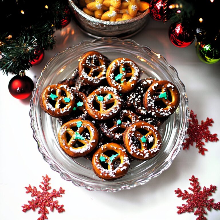Christmas Pretzels Recipe