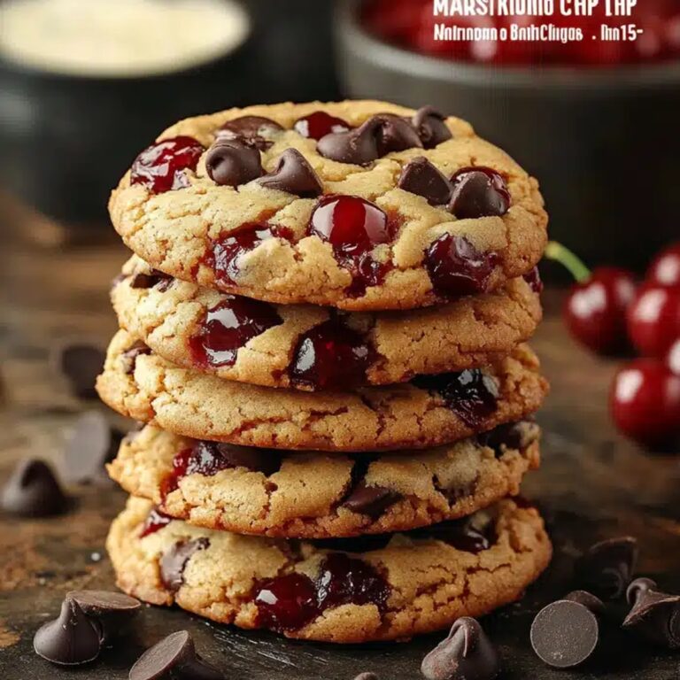Maraschino Cherry Chocolate Chip Cookies Recipe