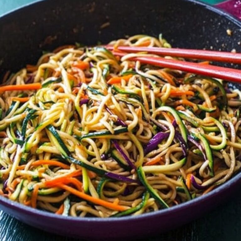 Zucchini Noodle Chow Mein Recipe