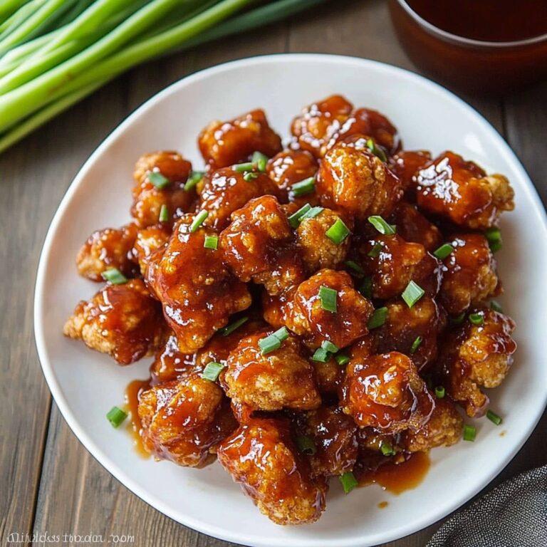 Baked Honey BBQ Popcorn Chicken Recipe