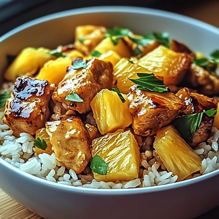 Tropical Pineapple Chicken & Rice Delight Recipe