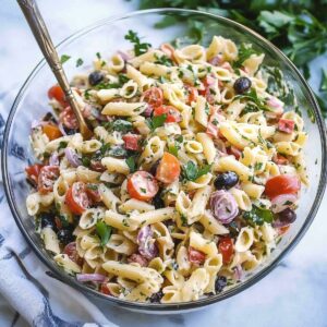 Tuscan Pasta Salad Recipe