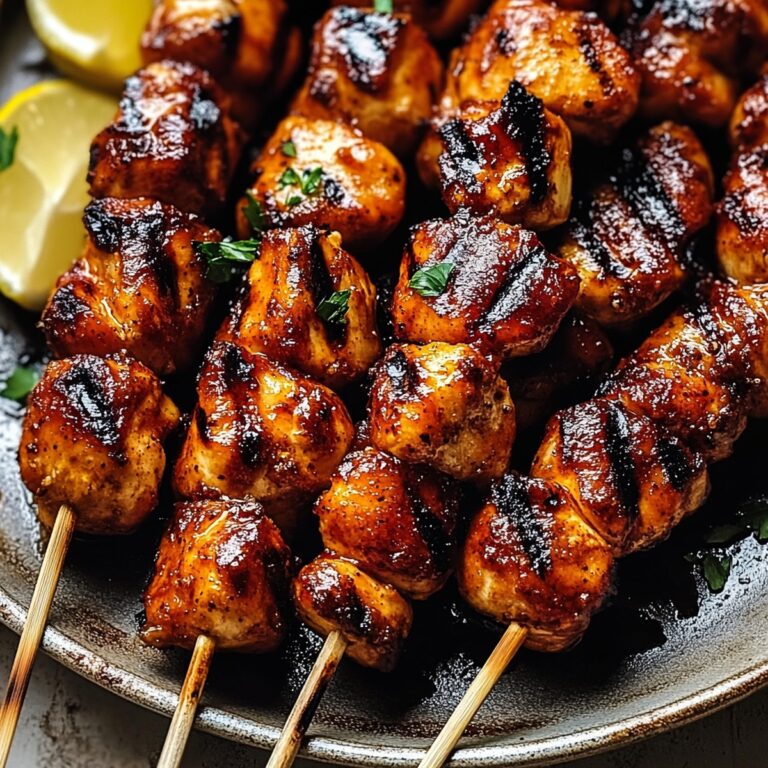 Juicy BBQ Beer-Marinated Chicken Skewers Recipe