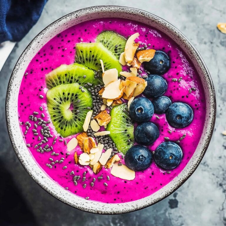 Dragon Fruit Smoothie Bowl Recipe