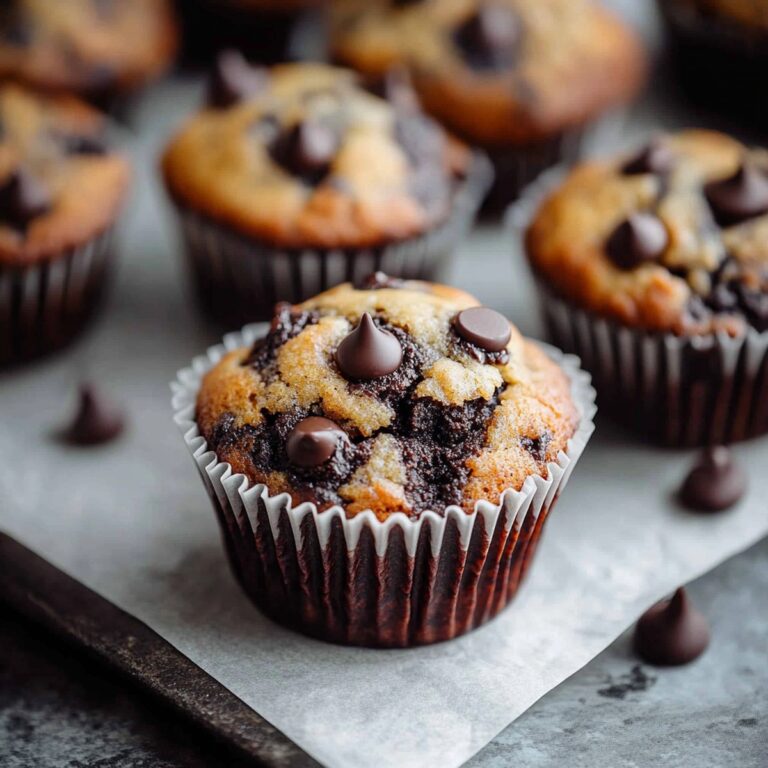 Easy One-Bowl Banana And Chocolate Muffins Recipe