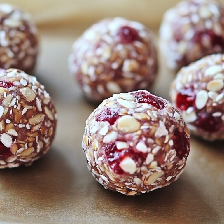 Raspberry Almond Energy Bites Recipe