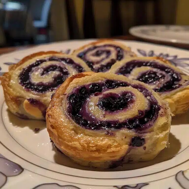 Blueberry Cheesecake Rolls Recipe