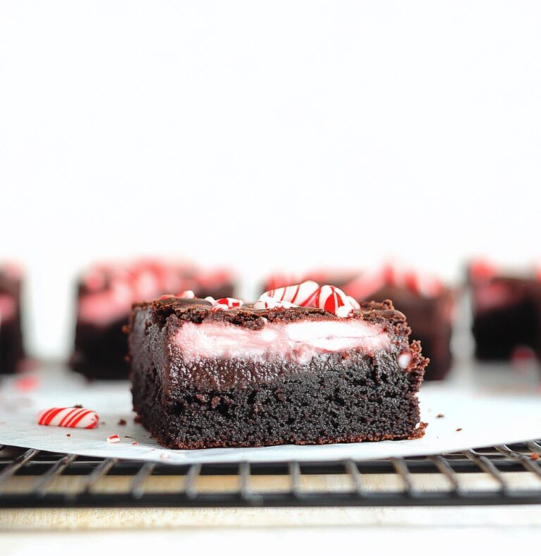 Candy Cane Brownies Recipe