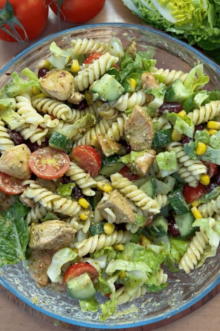 Vibrant Pesto Pasta Salad Recipe