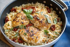 Flavorful Peruvian Chicken and Rice with Green Sauce Recipe