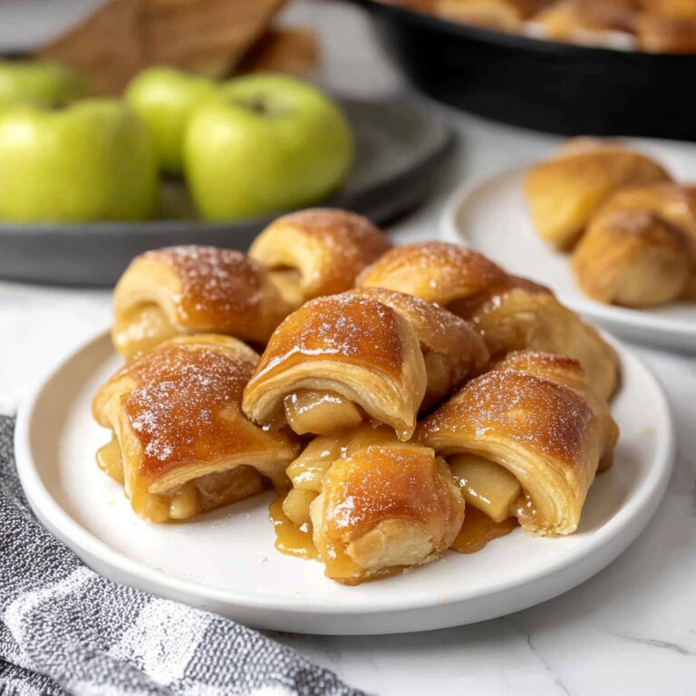 Caramel Apple Pie Crescent Rolls Recipe
