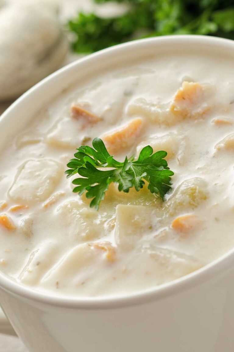 Creamy Bobby Flay Clam Chowder Recipe