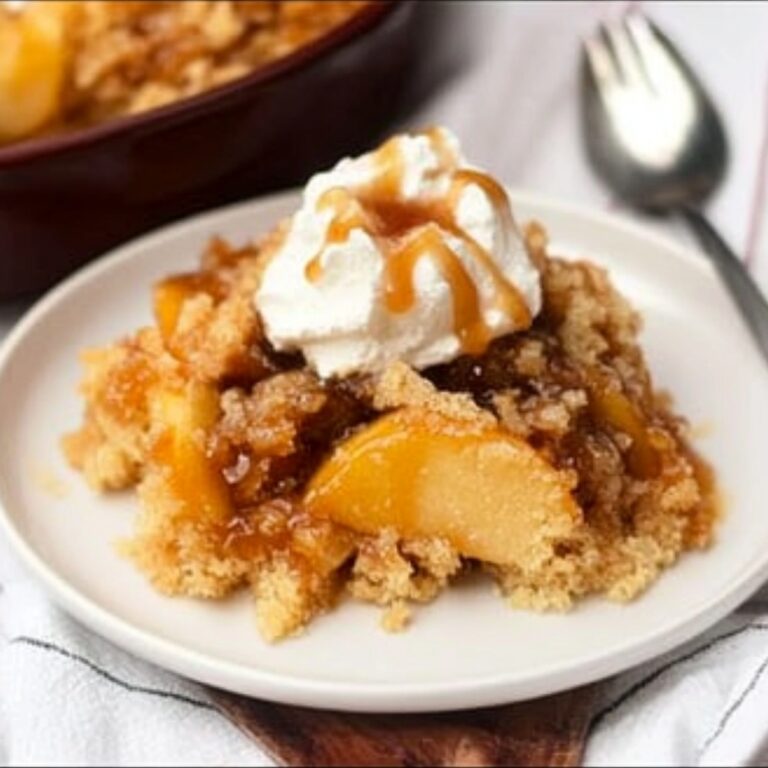 Caramel Apple Dump Cake Recipe