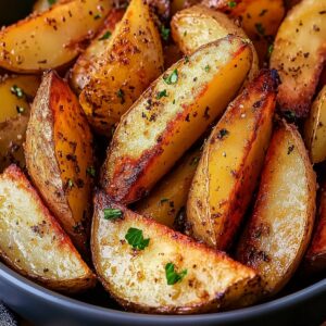 Air Fried Potato Wedges Recipe