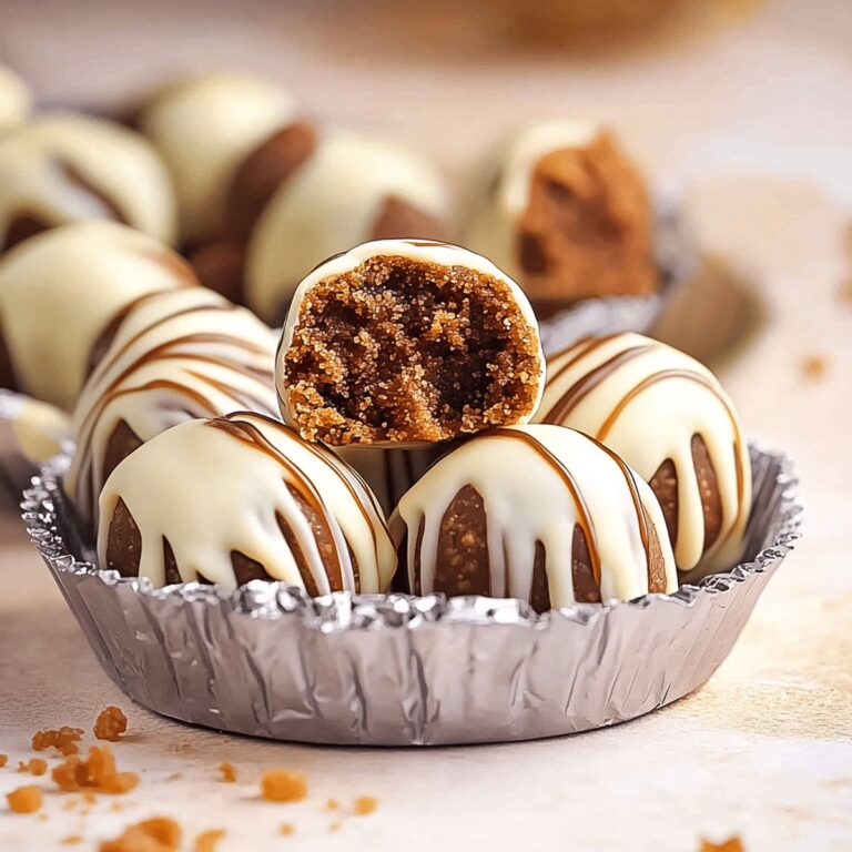 No-Bake Biscoff Cookie Truffles Recipe