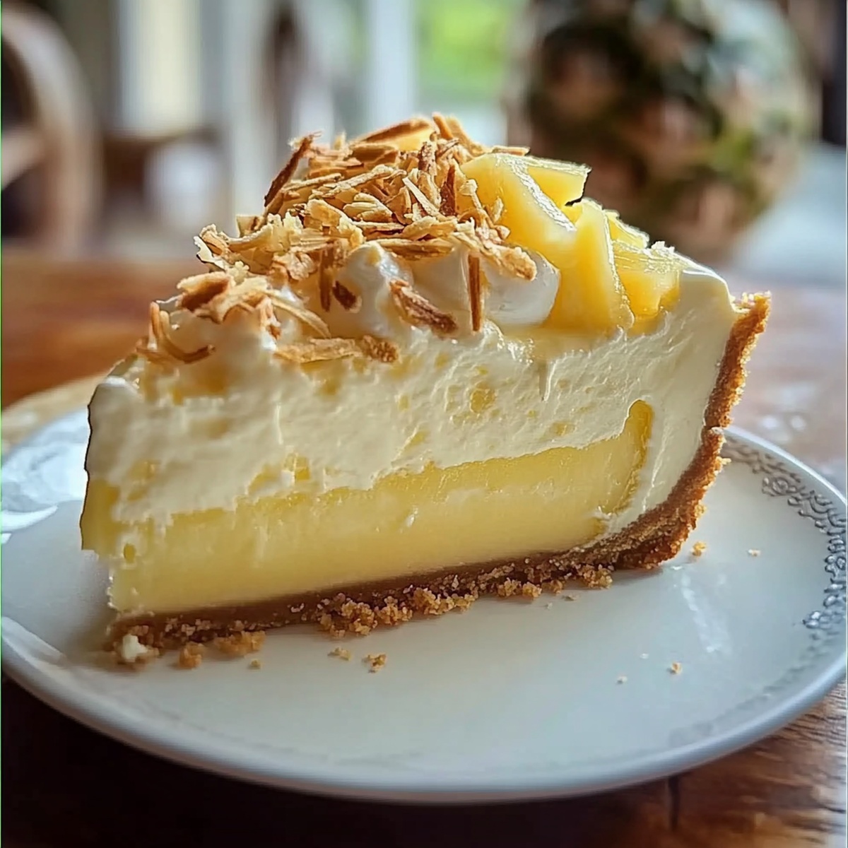 Pineapple Cream Cheesecake Recipe