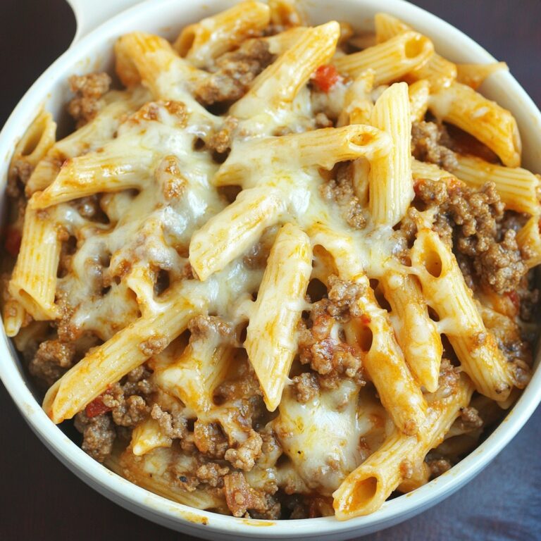 Hearty Ground Beef Pasta Skillet Recipe