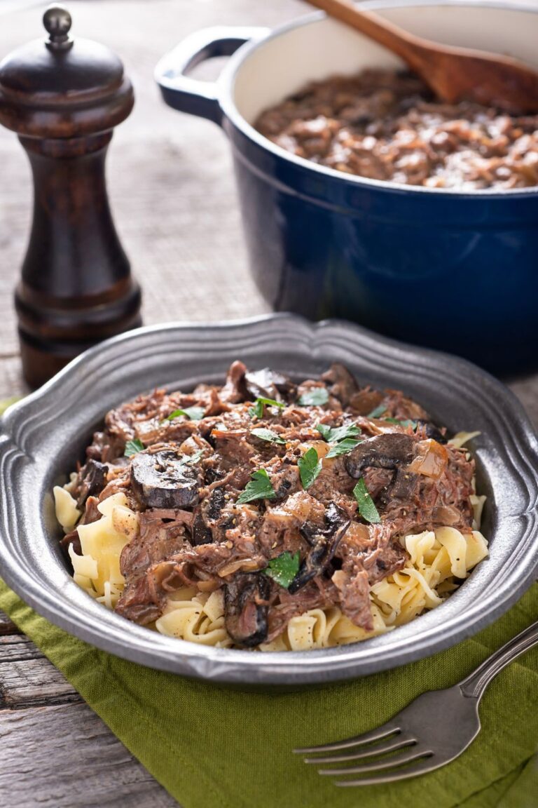 Hearty Alton Brown Beef Stroganoff Recipe