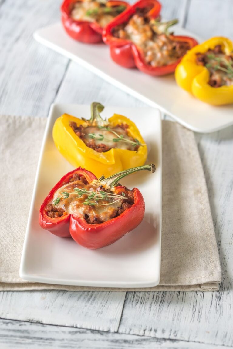 Hearty Michael Symon Stuffed Peppers Recipe