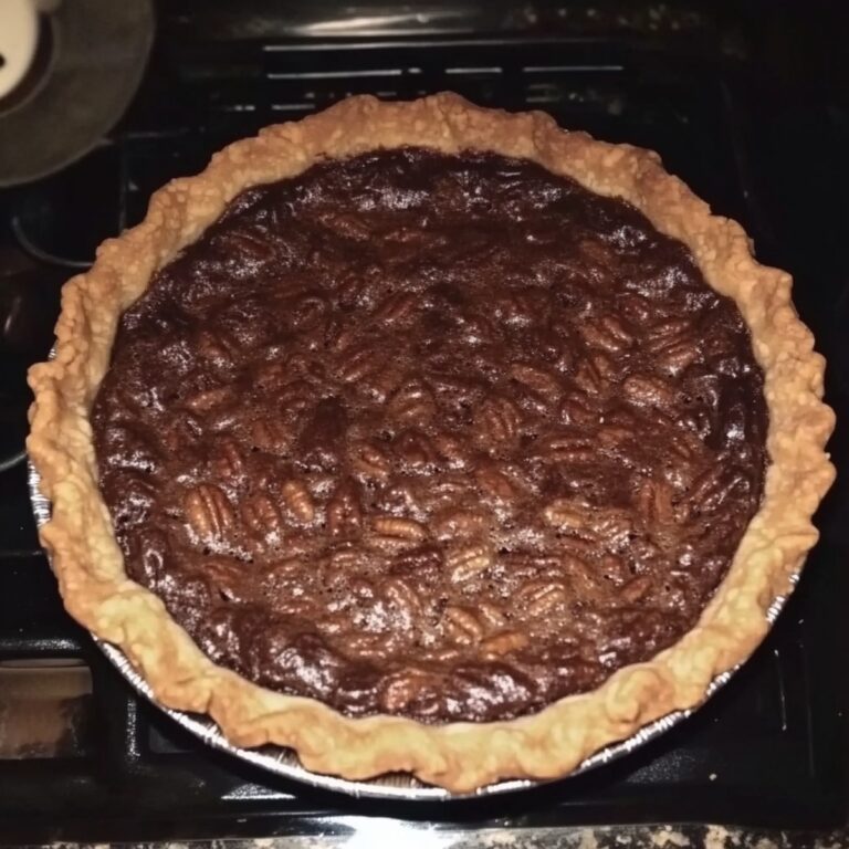 Chocolate Fudge Pecan Pie Recipe