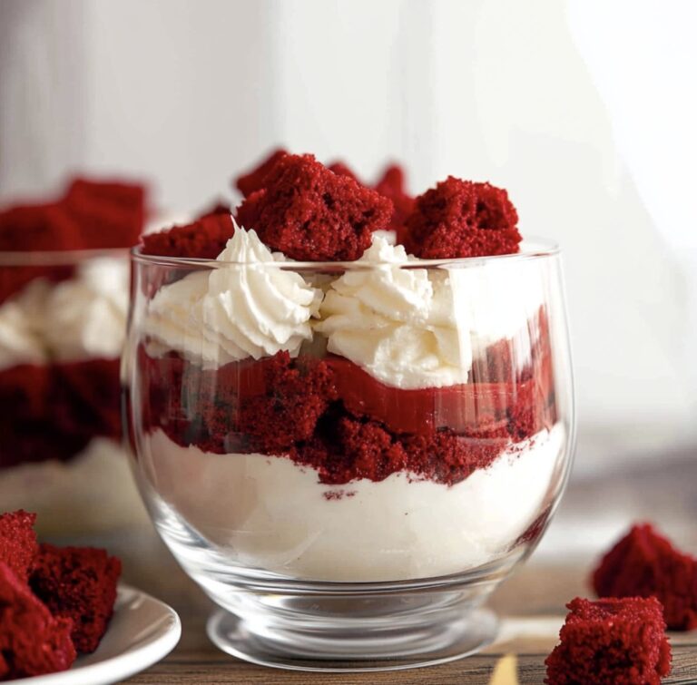 Red Velvet Cheesecake Trifle Recipe