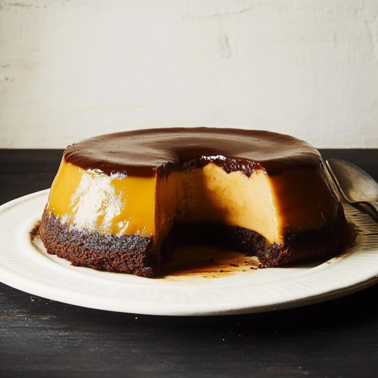 Silky Chocoflan Recipe