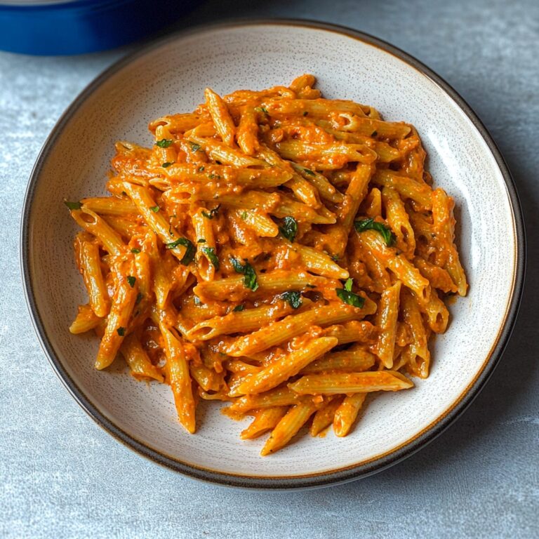 Vibrant Roasted Red Pepper Pasta Sauce Recipe