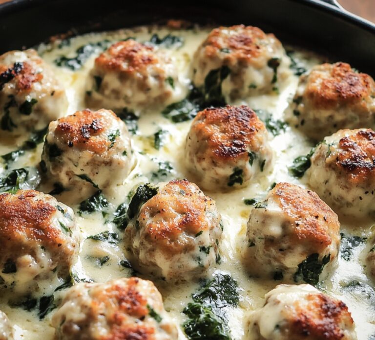 Baked Chicken Ricotta Meatballs Recipe