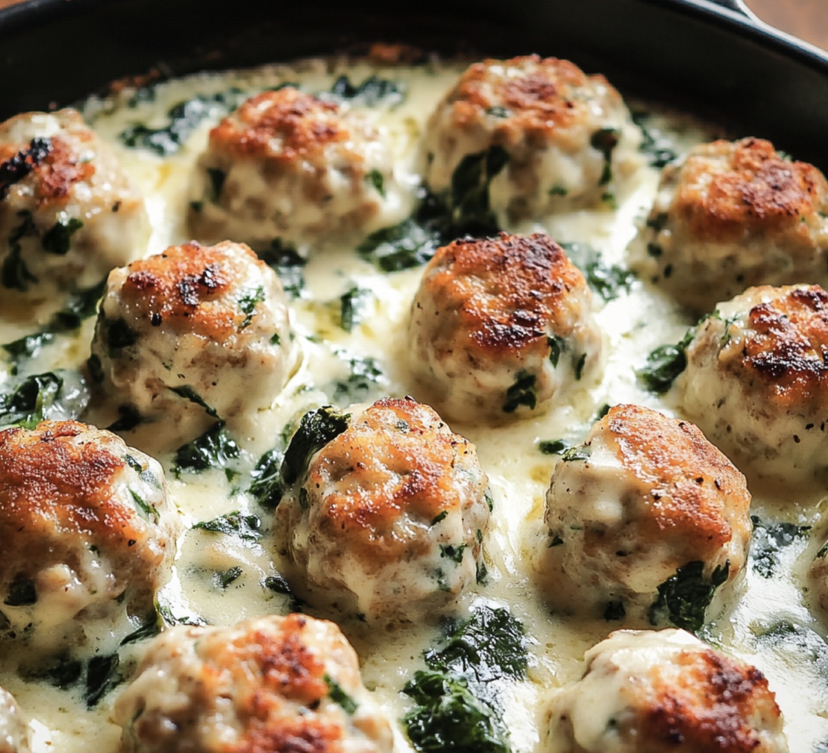 Baked Chicken Ricotta Meatballs Recipe