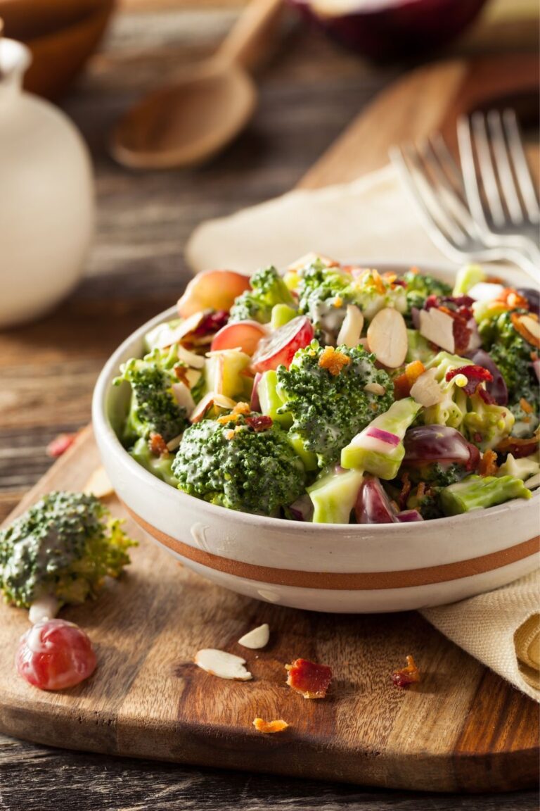 Crunchy Alton Brown Broccoli Salad Recipe