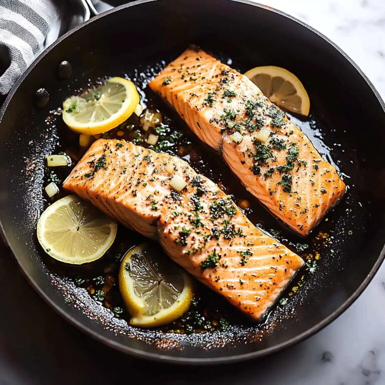 Easy Pan-Fried Salmon With Lemon And Garlic Recipe