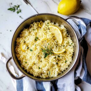 Greek Lemon Rice Recipe