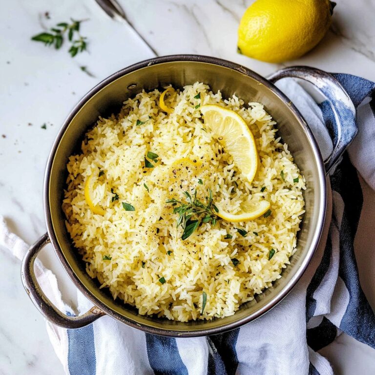 Greek Lemon Rice Recipe