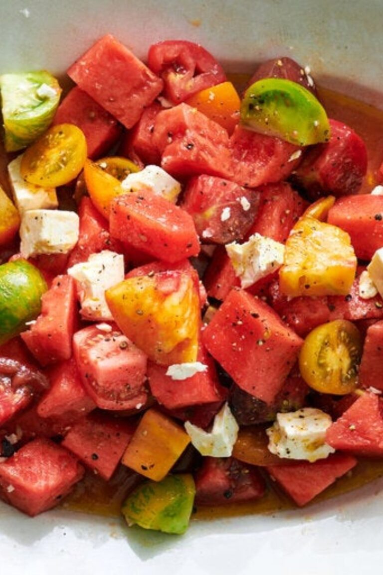 Vibrant Pioneer Woman Tomato Watermelon Salad Recipe