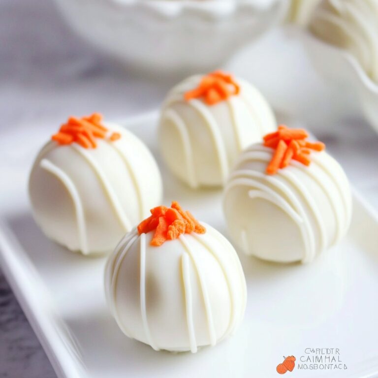 Easy Carrot Cake Truffles Recipe