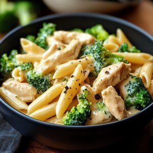 Creamy Broccoli and Chicken Penne Recipe