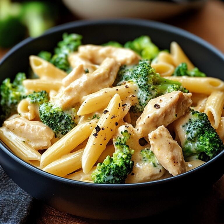 Creamy Broccoli and Chicken Penne Recipe
